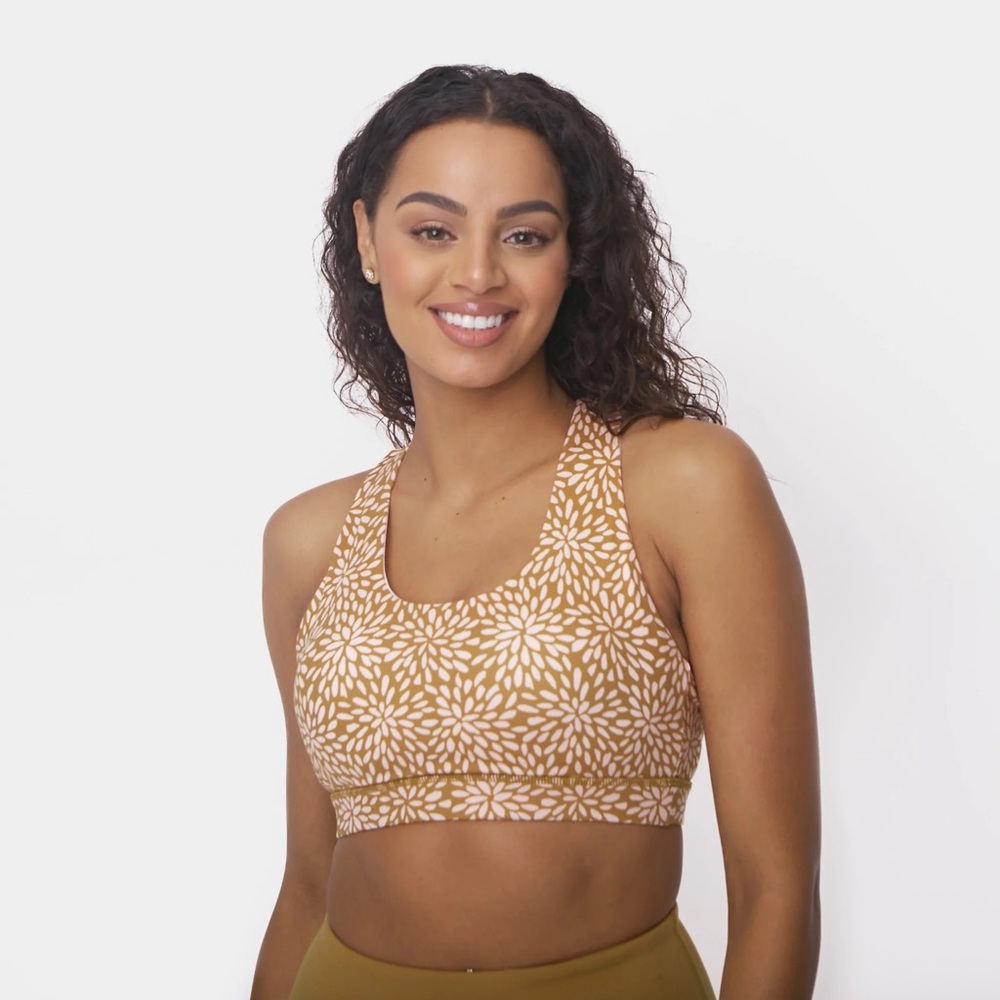 Senita Lattice Strappy sports bra